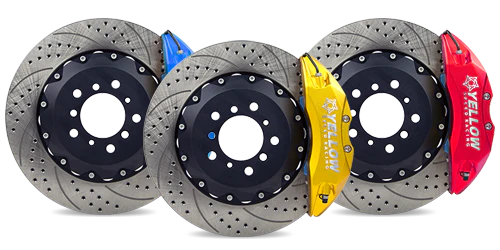 (image for) Yellow Speed Genesis Coupe Rear 6 POT Big Brake Kit 2010 – 2016